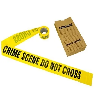 Authentic Crime Scene Tape - 100 ft for Halloween & More