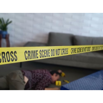 Authentic Crime Scene Tape - 100 ft for Halloween & More