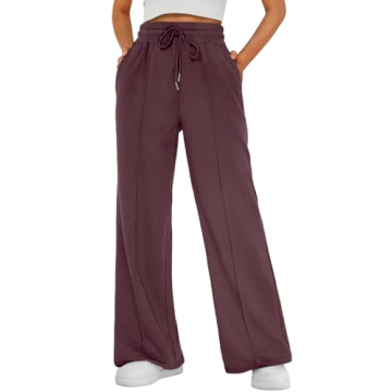 AUTOMET Womens Wide Leg Sweatpants - Chic & Comfy Joggers for All Occasions