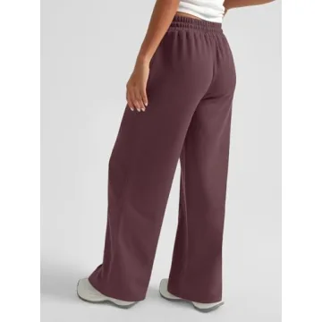 AUTOMET Women's Wide Leg Sweatpants for Ultimate Comfort