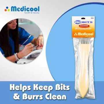 Medicool Cleaning Brush for Manicure and Pedicure | BCB2
