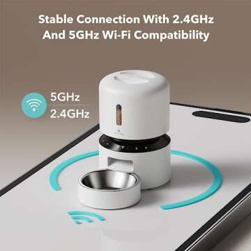 Automatic Cat Feeder with Wi-Fi Control and Freshness