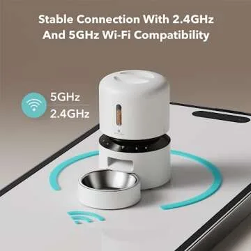 Automatic Cat Feeder with Wi-Fi Control and Freshness