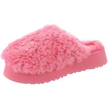 UGG Women's Maxi Curly Platform Slipper - Cozy Style