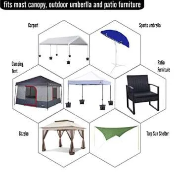 Durable ABCCANOPY Weight Bags for Canopies and Tents