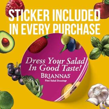 BRIANNAS Asiago Caesar Dressing - Premium Gluten-Free Flavor