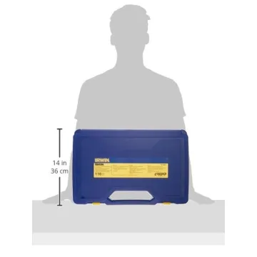 IRWIN Tools 116-Piece Tap and Die Set for Threading