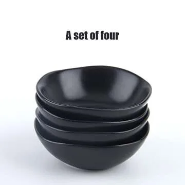 XinhuiGY Matte Ceramic Dipping Sauce Dishes for Sushi