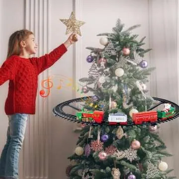 VATOS Christmas Train Set - Perfect Holiday Decor