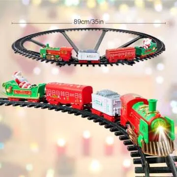 VATOS Christmas Train Set - Perfect Holiday Decor