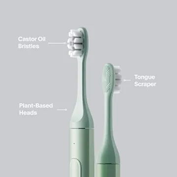 Eco-Friendly SURI Plant-Based Electric Toothbrush Heads