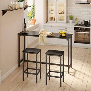 Stylish ODK 55 Inch Bar Table - Perfect for Any Space!