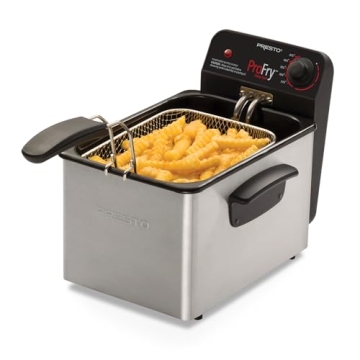 National Presto Pro Fry Immersion Deep Fryer for Home Cooking