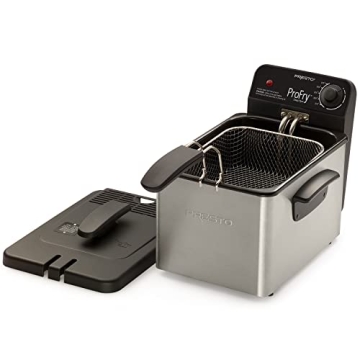National Presto Pro Fry Immersion Deep Fryer for Home Cooking