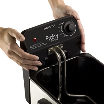 National Presto Pro Fry Immersion Deep Fryer for Home Cooking