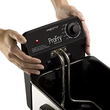 National Presto Pro Fry Immersion Deep Fryer for Home Cooking