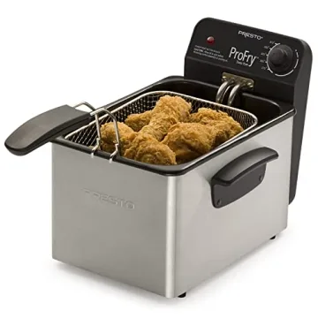 National Presto Pro Fry Immersion Deep Fryer for Home Cooking