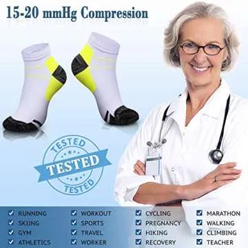 CHARMKING Graduated Compression Socks for All Activities