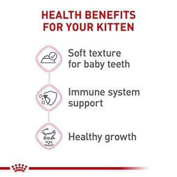 Royal Canin Feline Health Nutrition Kitten Thin Slices in Gravy Canned Cat Food, 3 oz., Count of 24