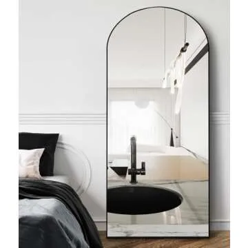 OGCAU Full Length Arched Floor Mirror for Every Space