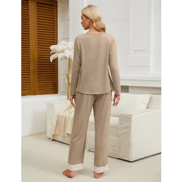 BMJL Women's Cute Lace Pajama Sets for Fall 2024