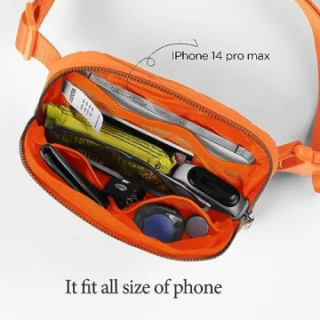 ODODOS Mini Belt Bag - Stylish, Compact, Versatile Bag