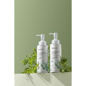 Mayraki Anti Hair Loss & Volumizing Shampoo Kit for Color-Treated Hair |Clarifying Growth Shampoo For Fuller, Thicker Hair | 300 ml | 10.14 fl.oz x2
