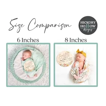 Personalized Birth Stat Sign for Newborns | Nursery Decor