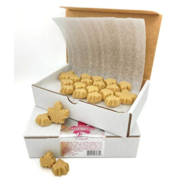 Nova Maple Candy - Pure Maple Syrup Sugar Leaf Candy (16 Ounces (1 Pound))