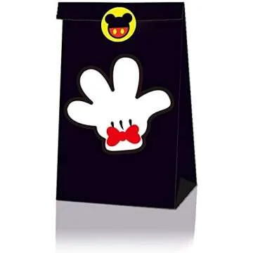 24 Packs Mouse Gift Bags For Party Decorations
