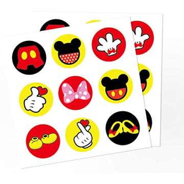 24 Packs Mouse Gift Bags For Party Decorations