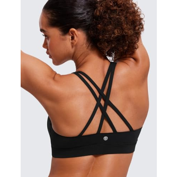 CRZ YOGA Women's Stylish High-Performance Sports Bra