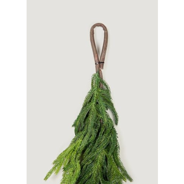 Afloral Norfolk Pine Garland 15 Ft for Stylish Decor