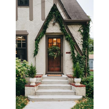 Afloral Norfolk Pine Garland 15 Ft for Stylish Decor