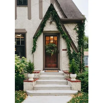 Afloral Norfolk Pine Garland 15 Ft for Stylish Decor