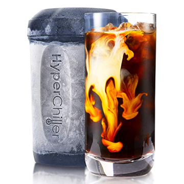 HyperChiller HC2BG: Instant Iced Coffee/Beverage Cooler, Durable & Stylish 12.5 Oz