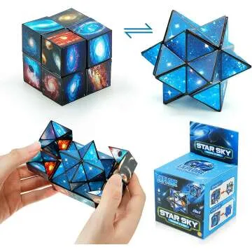 Star Cube Vcall 2-in-1 Infinity Fidget Toy