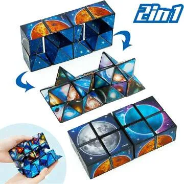 Star Cube Vcall 2-in-1 Infinity Fidget Toy