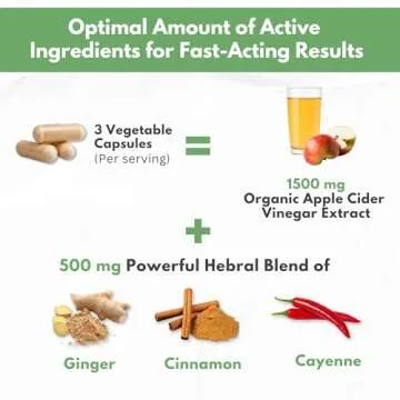 Organic Apple Cider Vinegar Capsules for Detox & Digestion