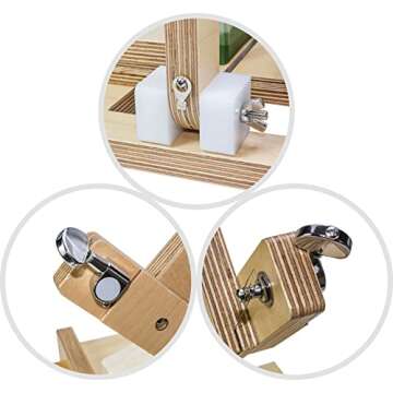 Wooden Soap Cutter for Soap Making Supplies Adjustable Wire Slicer Cutting Tool Handmade