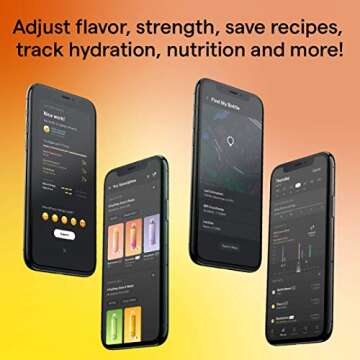 LifeFuels Smart Bottle - Water and Healthy Beverage Infuser with Tracking App - Wearable Technology for Hydration, Fitness and Nutrition Tracking - Use for Travel, Sports and More