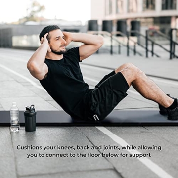 HemingWeigh Extra Thick Yoga Mat for Comfortable Workouts