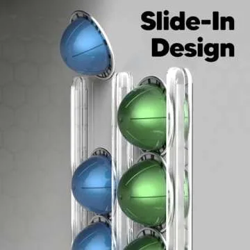 GALVANOX Wall Mounted Nespresso Pods Holder - Pinpoint Organization