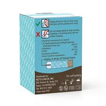 Keto-Mojo 50 Blood Ketone Test Strips for Optimal Health