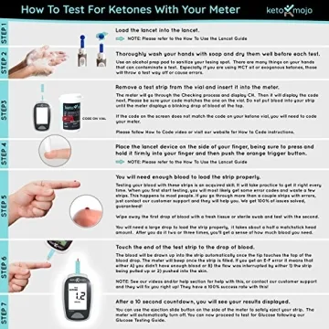 Keto-Mojo 50 Blood Ketone Test Strips for Optimal Health