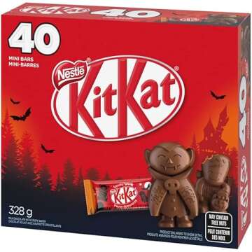 Discover NESTLÉ KITKAT Halloween Scary Friends 40-pack