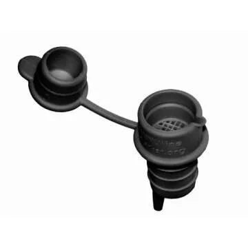 Haley's Corker Black 5-in-1 Wine Aerator, Stopper, Pourer, Filter and Re-Corker, 4-Pack