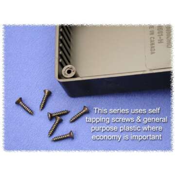 Hammond Manufacturing 1591ESBK STYRENE PLSTC CASE