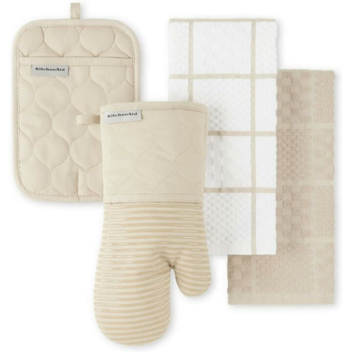 KitchenAid Onion Quilt Kitchen Towel & Mitt Set