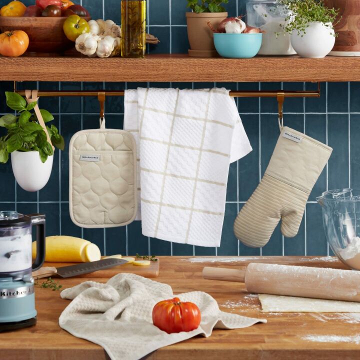 KitchenAid Onion Quilt Kitchen Towel & Mitt Set